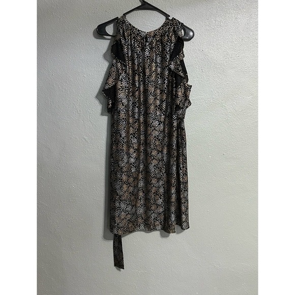 Michael Kors Cold Shoulder Dress Size L - Picture 2 of 3